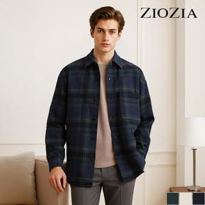 [지오지아] [남녀공용]프라넬 아우터형 셔츠 (AEC4WC3104)