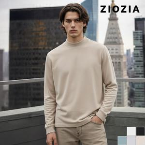 [지오지아] 세미 오버핏 모크넥 티셔츠 (ABC4TR1101)