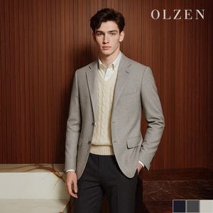 [올젠] 미니 하운드투스 패턴 자켓 (ZOC4KG1312)