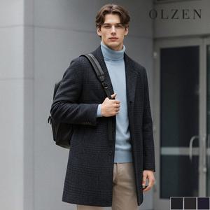 [올젠] 울 혼방 스탠카라 코트 (ZOC4CG1302)