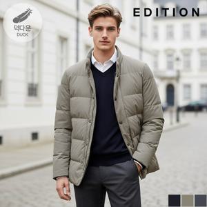 [에디션] 스탠드 카라 퀼팅 덕다운 패딩점퍼 (NED4KP1602)