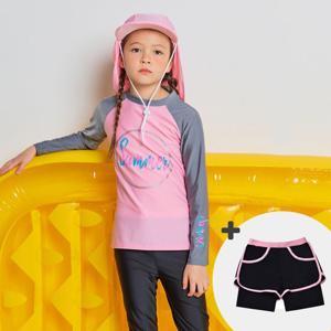 [아이스샌드]아이스샌드 여주니어 래쉬가드(4피스)세트 BR-3010266