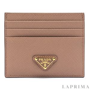 [프라다] 사피아노 트라이앵글 로고 카드지갑 1MC025-QHH-F0236
