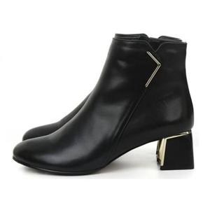 탠디 여성화 세미 캐쥬얼 앵글부츠 821703 K-040 블랙 5CM