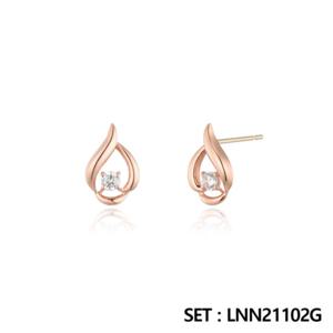 [로이드]워터 드롭 웨이브 14K GOLD 귀걸 LPFM1048G