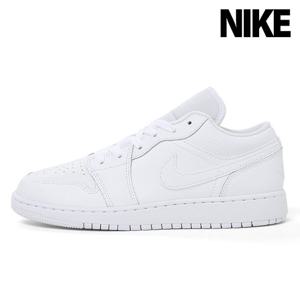 나이키 BG 스니커즈 에어 조던 1 로우 트리플화이트 553560-130