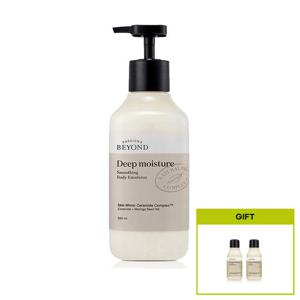 비욘드 딥모이스처 스무딩 바디에멀전 500ml + 여행용 체험키트(바디워시60ml + 바디 에멀전 60ml)