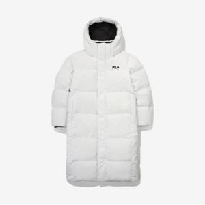 [FILA] 후드 다운 롱패딩자켓 (FS2DJF4104X_OWH)