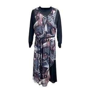 [데시데]언발 레이어드핏 원피스 DNW403