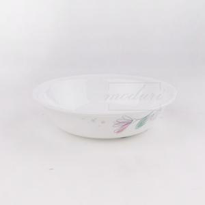 우동기 코렐 파스텔멜로디 원형 개인 앞접시 식사라 식기 우동그