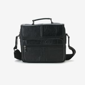 [파파브로]남자 클래식 소가죽 크로스 토트백 DA-BA-AV1014-블랙