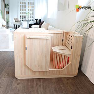 [신제품] 으뜸편백 원적외선 반신욕기