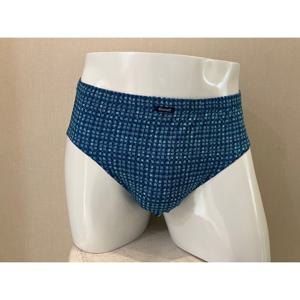 [비비안(언더웨어)]폴리스판 체크 프린트 남성 삼각 팬티 PT1974G