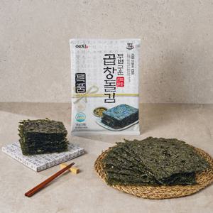 예지김 두번구운 진도 명품 특 곱창돌김 5매(18g) 10봉