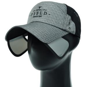 [플릭앤플록]YCO023.메쉬 배색 햇빛가리개 캡모자 남자 여름 등산 낚시 골프 모자