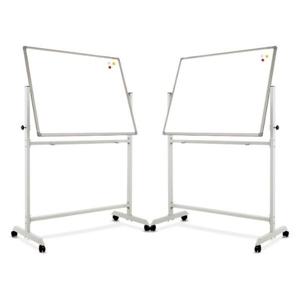 양면화이트보드 양면자석 1200x900 무지 스탠드별도 두문