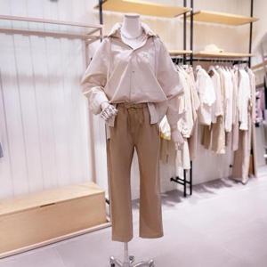 [시에로]  SJ3SHF12M_ M 자수 후드 탈부착 셔츠