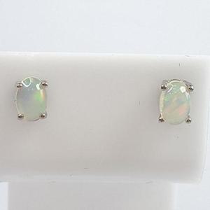 [블루케이] 레인보우 밀크오팔 원석귀걸이240611-15