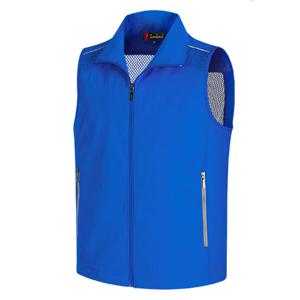 망사 조끼(LD360) 코발트