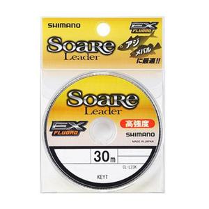 시마노(SHIMANO) 쇼크 리더 소아레 EX 플로로 카본 30m 1.0호 4lb 클리어 CL-L23K 낚싯줄 라인 1호