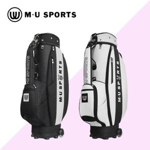 SD 엠유 캐디백 MUCB2202 바퀴형 휠 골프백 여성용