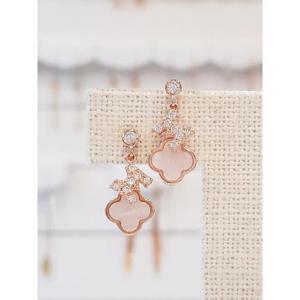 볼라레 세이브존01 친구선물 오닉스 자개 드롭귀걸이 spe685