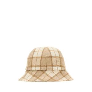 헬렌카민스키 여성 베이지 Franz 울 자수 버킷햇 HAT51630 CREAMCHECK