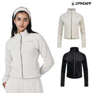 [스파이더] 여성 골지 벨루아 셋업 집업 SPJWCNFT355W