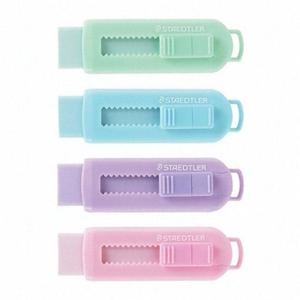 스테들러 슬라이딩 지우개 525 PS1P-2 파스텔 갑(12