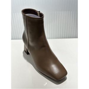 [소다] 소다 세미캐쥬얼룩 여성6CM 스퀘어 앵클부츠 (ALB401FA21)