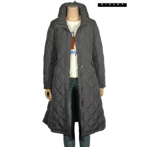 [시슬리] 하이넥 퀼팅 구스 롱패딩 점퍼 SAPDC4461_DG