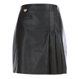 샵앤) 여성 골프 레더 속바지 미니 스커트 NS-WSK-20018-블랙