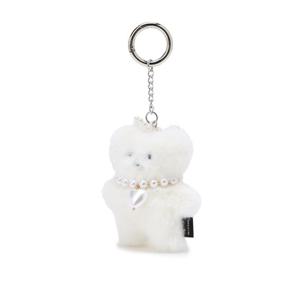 [질스튜어트]화이트 보우베어 키링 겸 참장식 JAHO4F890