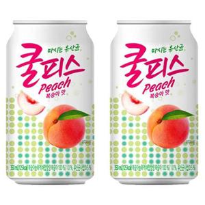 동원 쿨피스 복숭아맛 350ml x  24캔