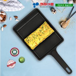 키친아트 휴브(IH)인덕션 에그롤 지단팬(소)