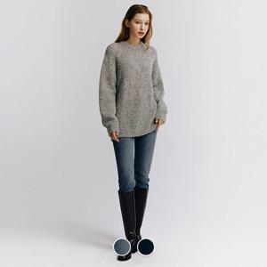 [지오다노] 여 슬림 스트레이트 데님(기모) 05414942