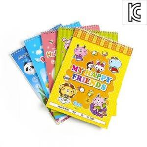 남녀공용 캐릭터 종합장(18.5x26cm)/문구점판매용