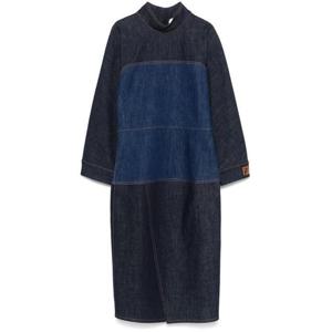 펜디 미디 원피스 FLD79 AT1A F1PNC Blue