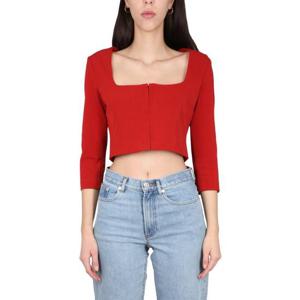 아크네 스튜디오 여성 레드 뷔스티에 AC0553_ACK