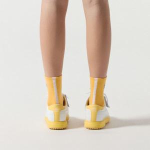 여성 라인 포인트 쿼터 삭스 옐로우(MQ122LSO21)