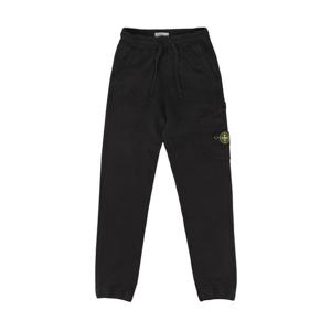 24FW 스톤아일랜드 811561141 V0129 와펜 패치 코튼 조거 팬츠 블랙