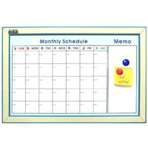 자석 컬러스케쥴보드 60X90cm 월중계획표 칠판