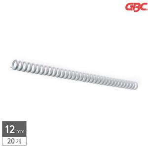 GBC 3대1 클릭링 12mm 20개입 흰색