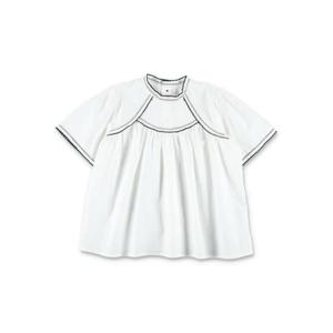 키즈 봉쁘앙 셔츠 S05GBLW00046 002 WHITE