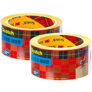 스카치 포장용테이프 3615-1 투명 48mmx50M 3M