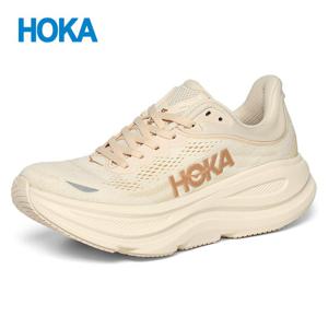[호카] 여성 본디 9 러닝화 바닐라 1162012-VCH
