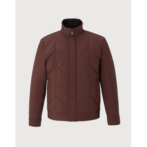 [인디안]니트배색 경량다운점퍼_MIECL3W8421