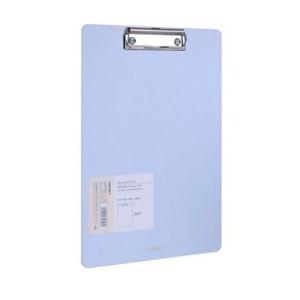 DELI 클립보드 A4 72492BL 파스텔블루(315X225X15) 바인더 서류 정리 사무 종이 보관 문서 오피스 문구 파