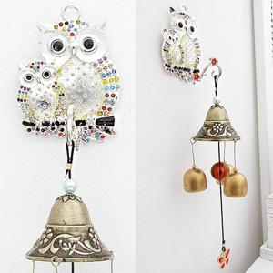 풍경 엄마와 아기 부엉이 문종 멀티실버