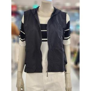 SOUP 세이브존07 여성 원단배색 스트링 조끼 SBXVE20